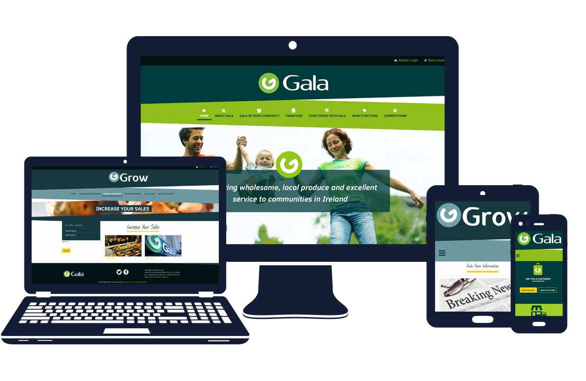 Gala - Resposnive Examples